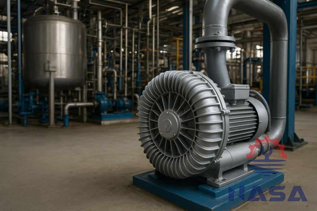 Máy thổi khí con sò