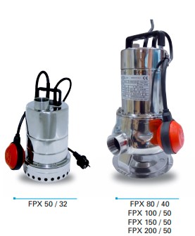 FPS MÁY BƠM LY TÂM ĐA TẦNG CÁNH FPX 200/50