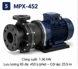 Máy bơm dẫn động từ MPX-452