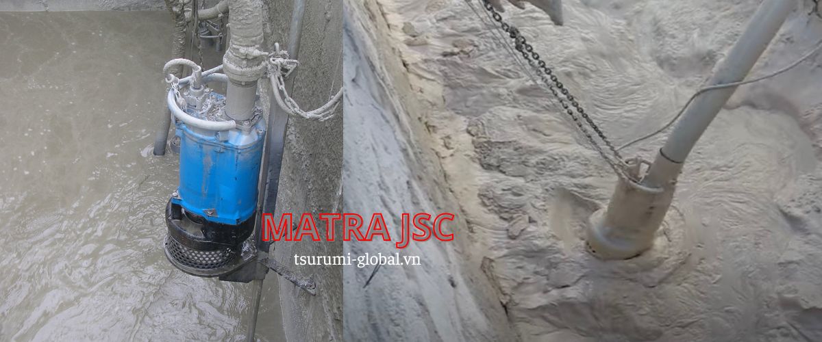 Bơm chìm Tsurumi KTZ47.5 bom nuoc thai ho mong tsurumi